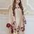 beige glass tissue embroidered palazzo set