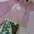 lavender organza embroidered sharara set 