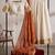 cream silk blend embroidered lehenga set
