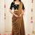golden silk blend embroidered lehenga set