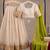 cream silk blend embroidered lehenga set