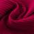Maroon ribbed pleated bow detail knit fit & flare girls dress