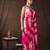 Pink handloom tissue silk saree