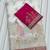 White Color embroidery cording sequin and thread work Dolla silk blend Saree