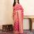 Rani pink handloom pure katan silk saree
