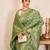 Pista green handloom pure silk saree