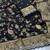 Black Color embroidery cording sequin and thread work Dolla silk blend Saree