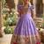 Soft paithani silk zari weaving birds pattern kids gown