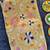 Light Yellow Color multicolor thread embroidery Work Silk Saree