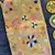 Light Yellow Color multicolor thread embroidery Work art silk saree