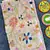 Lavender Color multicolor thread embroidery Work art silk saree
