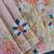 Lavender Color multicolor thread embroidery Work Silk Saree