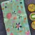 Sea Green Color multicolor thread embroidery Work art silk saree