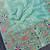 Sea Green Color multicolor thread embroidery Work Silk Saree