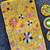 Yellow Color multicolor thread embroidery Work Silk Saree