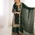 Womens new trendy embroidery coding and sequence work kurta set
