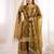 Womens new trendy embroidery coding and sequence work kurta set