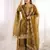Womens embroidery coding and sequence work kurta set