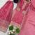Womens new trendy embroidery coding and sequence work kurta set