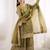 Womens new trendy embroidery coding and sequence work kurta set