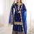 Womens new trendy embroidery coding and sequence work kurta set