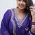 Women Embroidered Panelled Thread Work Kurta with Trousers & With Dupatta