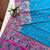 Blue color pashmina design with meena weaving banarasi silk saree