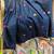 Navy blue color pure zari and meena weaving linen silk saree