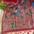 Red color pure zari and meena weaving linen silk saree