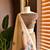 Peach  color jamdani pattern and  meena weaving chanderi cotton saree