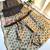 Brown color hiran and fish and zari weaving border with classic weaving khadi raw silk saree
