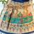 Navy blue color hiran and fish and zari weaving border with classic weaving khadi raw silk saree