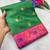 Green color zari and meena woven  tissue silk paithani saree