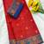 Red color zari and meena woven  tissue silk paithani saree