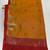 Ember color bandhni style butti weaves khadi raw silk saree