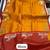 Ember color bandhni style butti weaves khadi raw silk saree