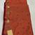 Light orange color bandhni style butti weaves khadi raw silk saree