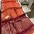 Light orange color bandhni style butti weaves khadi raw silk saree