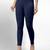 Navyblue super combed cotton elastane stretch ankle length leggings with ultrasoft waistband
