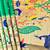 Parrot green color zari and meena weaving banarasi silk paithani saree