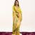Light parrot green color zari  weaving and jal woven banarasi silk paithani saree