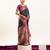 Black color peacock design with zari weaving banarasi silk paithani saree
