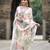 Women Floral Printed Regular Thread Work Kurta with Trousers & With Dupatta