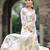 Women Floral Printed Regular Thread Work Kurta with Trousers & With Dupatta
