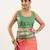 Peach color peacock design with zari weaving banarasi silk paithani saree