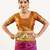 Plum color peacock design with zari weaving banarasi silk paithani saree