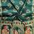 Dark green color meena weaving banarasi silk saree