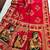 Red color meena weaving banarasi silk saree