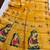 Yellow color meena weaving banarasi silk saree