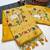 Yellow color small butties and fully zari woven paithani silk saree